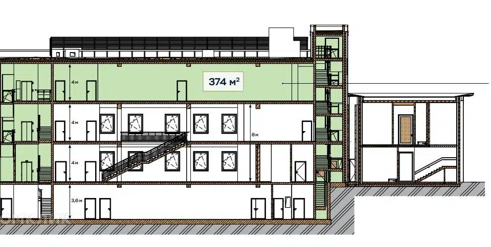Продаётся помещение своб. назначения, 600 м²