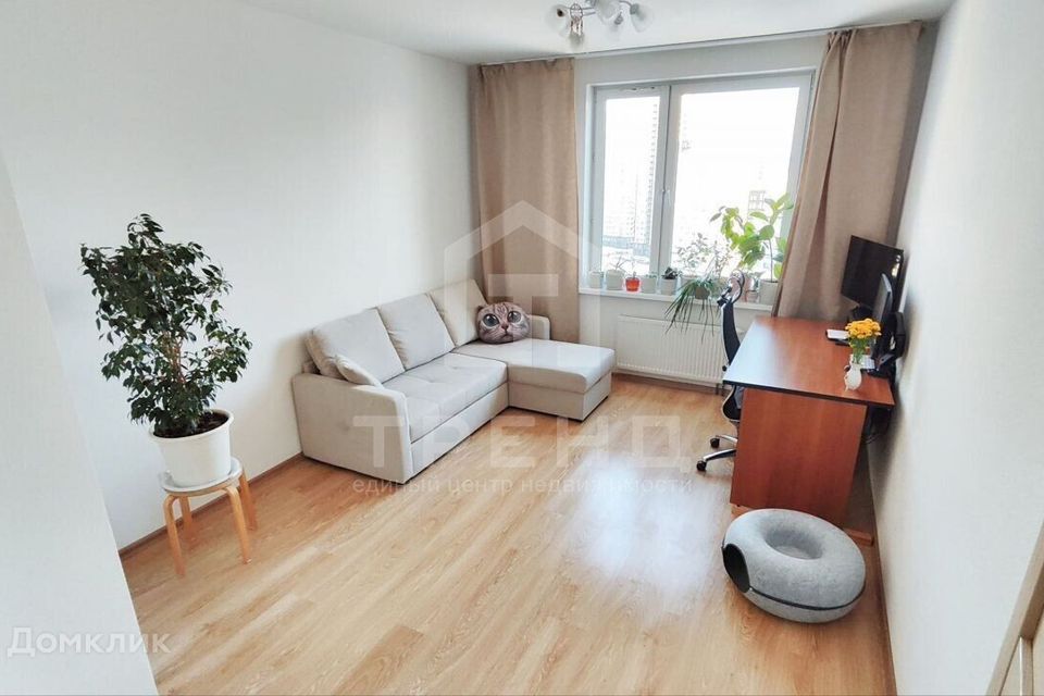 Продаётся 2-комнатная квартира, 55.5 м²