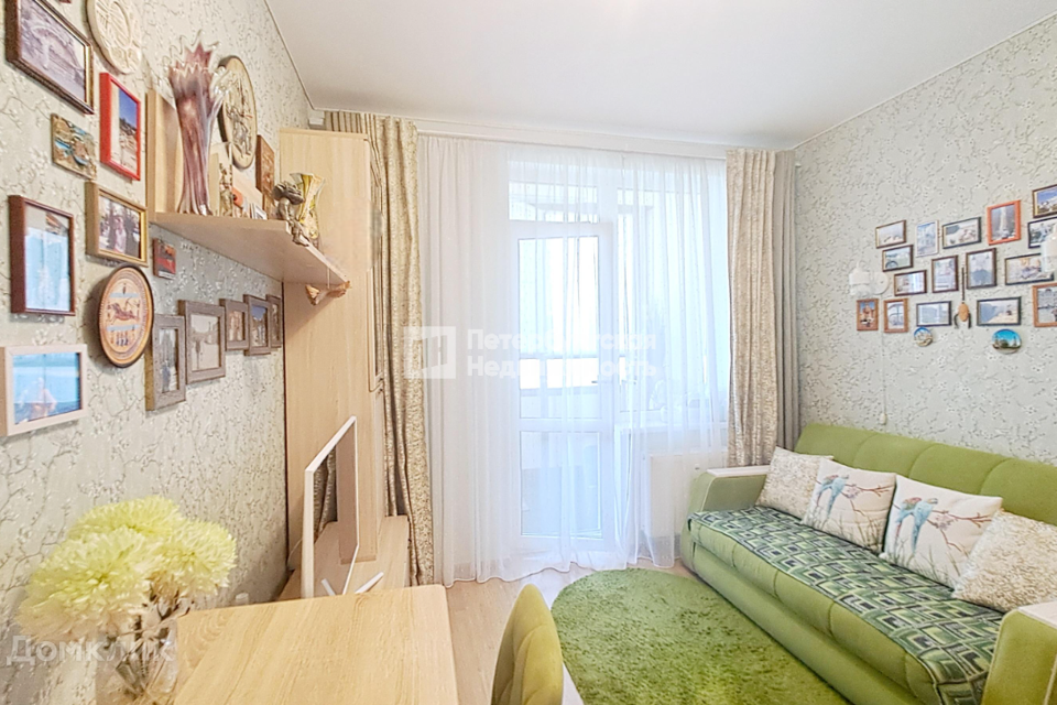 Продаётся 1-комнатная квартира, 38.8 м²