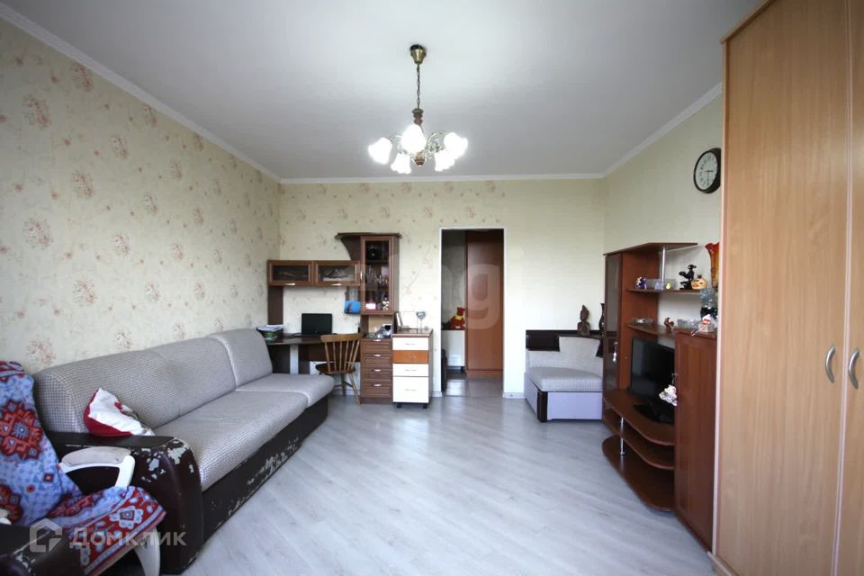 Продаётся 1-комнатная квартира, 45.4 м²