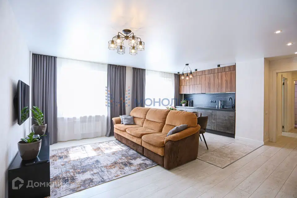 Продаётся 4-комнатная квартира, 93.3 м²
