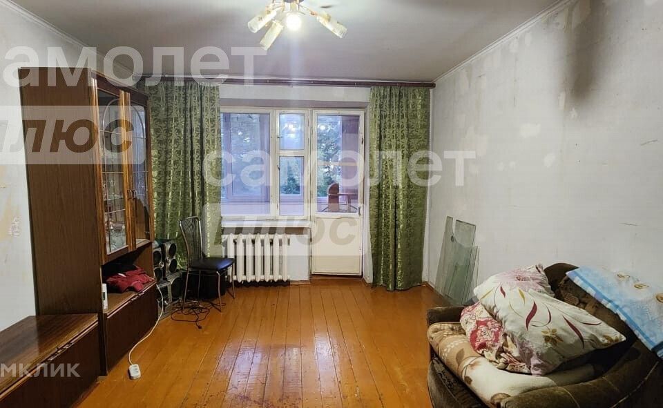 Продаётся 3-комнатная квартира, 59.2 м²