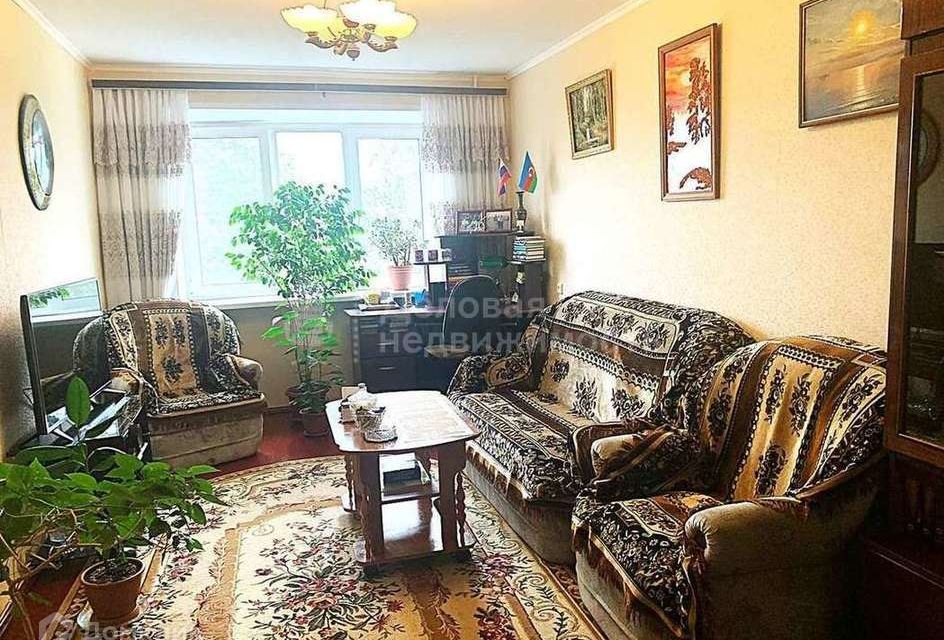 Продаётся 3-комнатная квартира, 56.4 м²