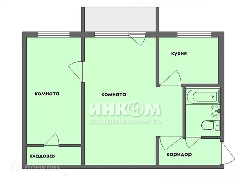 Планировка брежневки 2 комнаты варианты