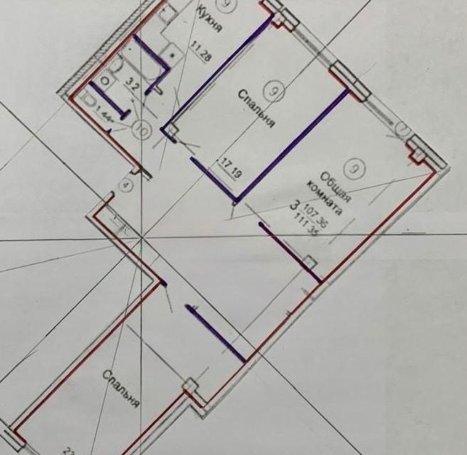 Продаётся 4-комнатная квартира, 104 м²