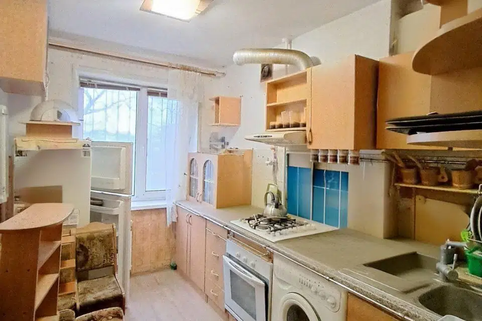 Продаётся 3-комнатная квартира, 61.7 м²