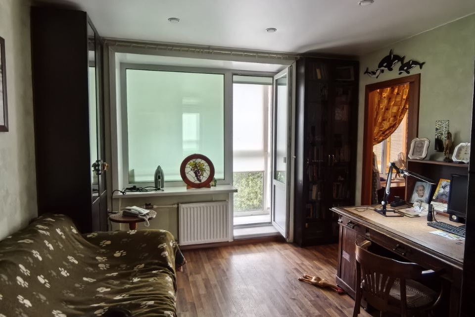 Продаётся 1-комнатная квартира, 34.3 м²