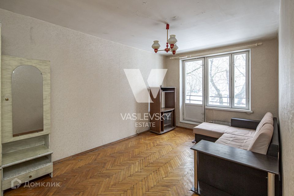 Продаётся 1-комнатная квартира, 34 м²