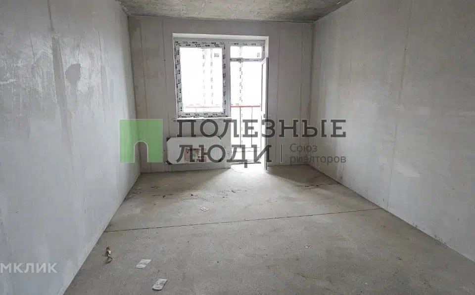 Продаётся 1-комнатная квартира, 46 м²