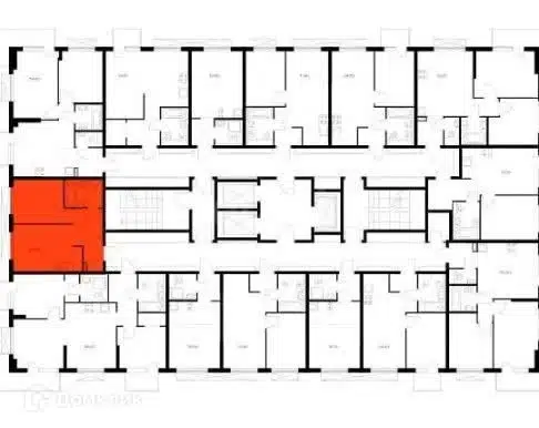 Продаётся 1-комнатная квартира, 33.4 м²