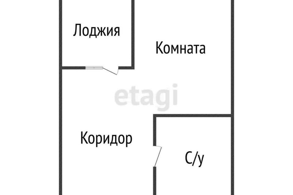 Продаётся студия, 26.2 м²