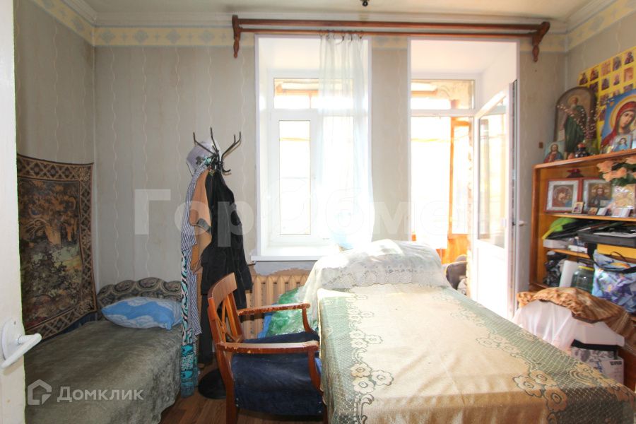 Продаётся 3-комнатная квартира, 56 м²
