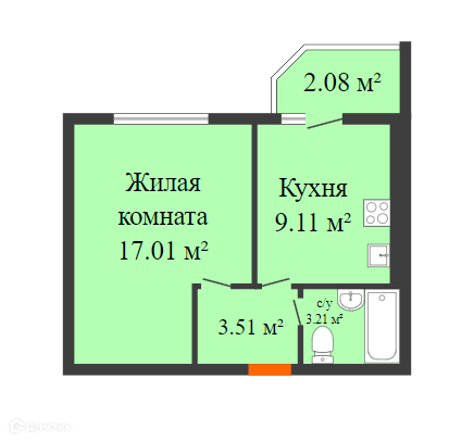 Купить 1 Комнат Кв В Новой Усмани