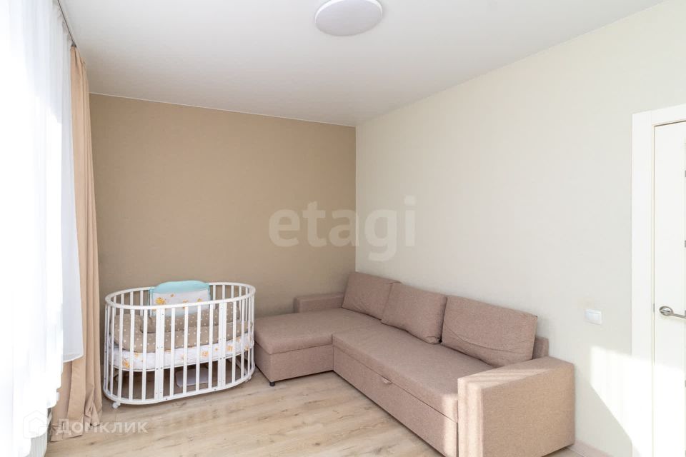 Продаётся 1-комнатная квартира, 46 м²