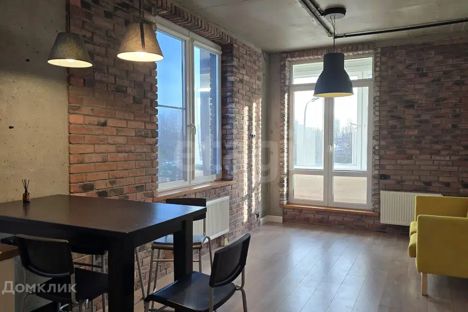 Продаётся 1-комнатная квартира, 55.4 м²