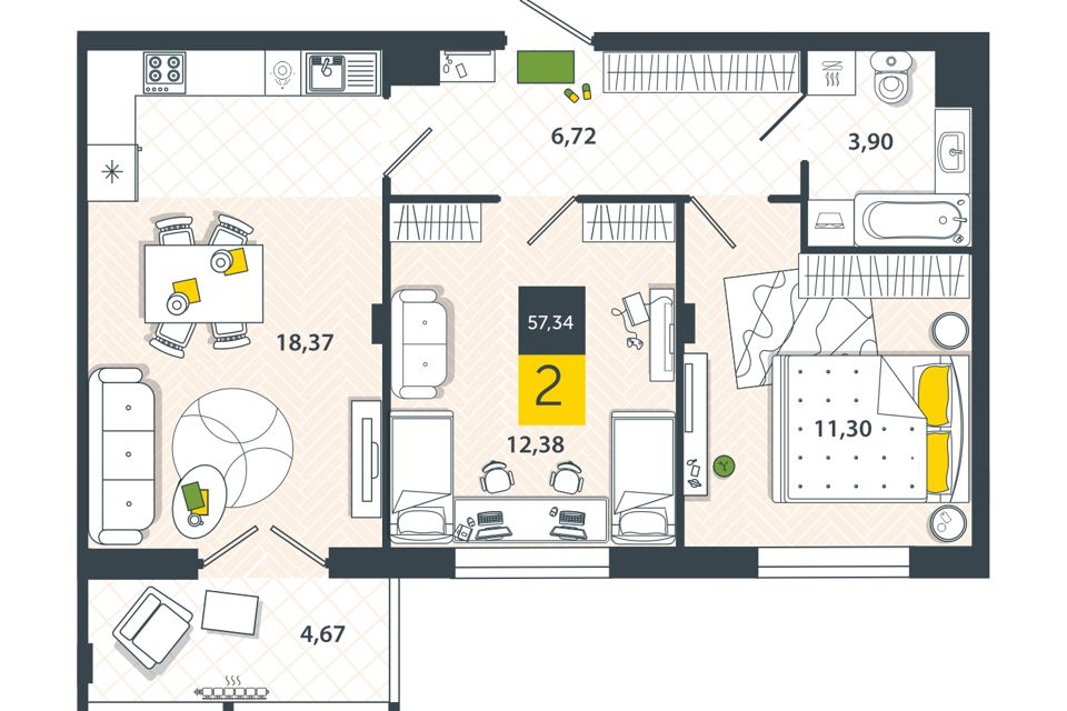 Купить Комнату Тула Пролетарский Район