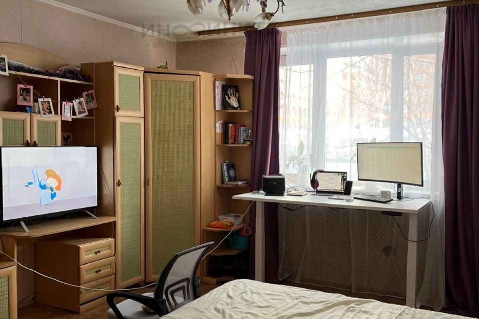 Продаётся 1-комнатная квартира, 39.9 м²