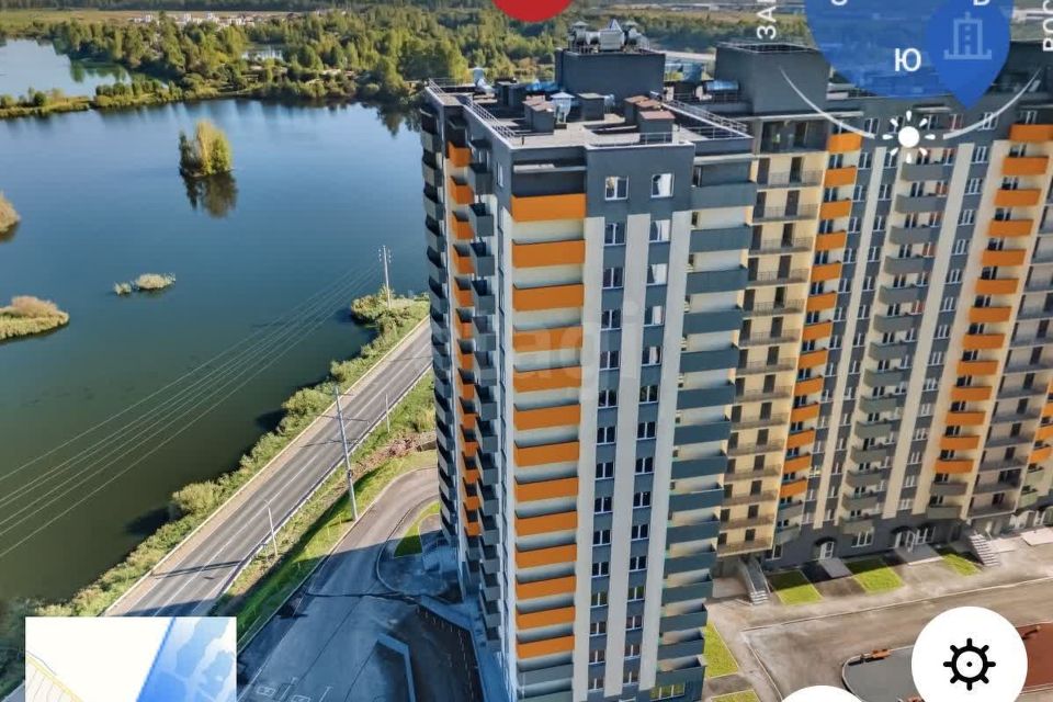 Продаётся 2-комнатная квартира, 58.57 м²