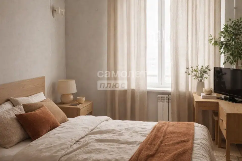 Продаётся 4-комнатная квартира, 60.9 м²