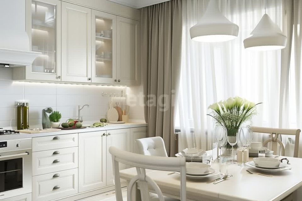 Продаётся 1-комнатная квартира, 39.8 м²