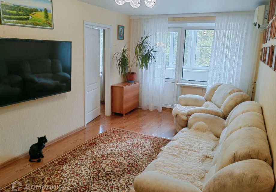 Продаётся 3-комнатная квартира, 56 м²