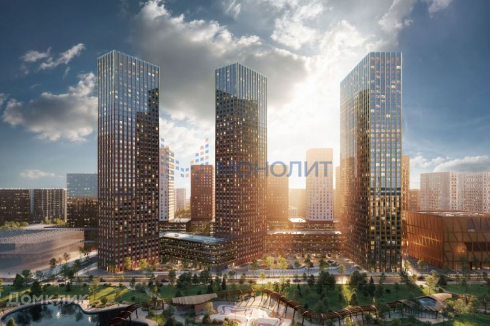 Продаётся 2-комнатная квартира, 41.3 м²