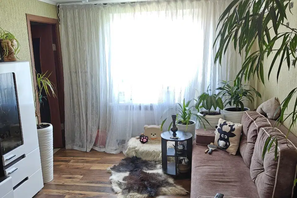 Продаётся 3-комнатная квартира, 53 м²