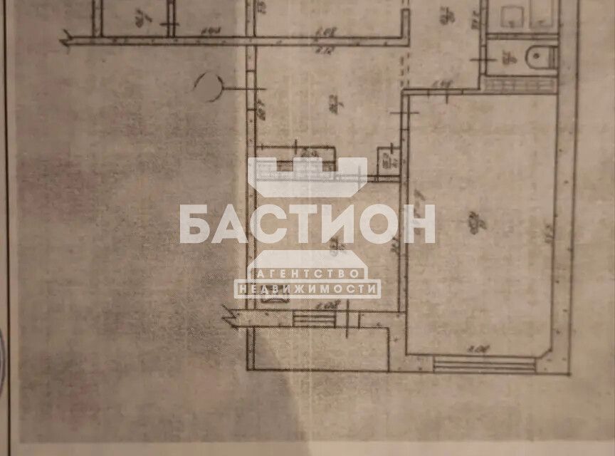 Продаётся 3-комнатная квартира, 87.2 м²