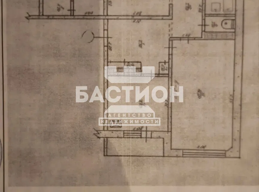Продаётся 3-комнатная квартира, 87.2 м²