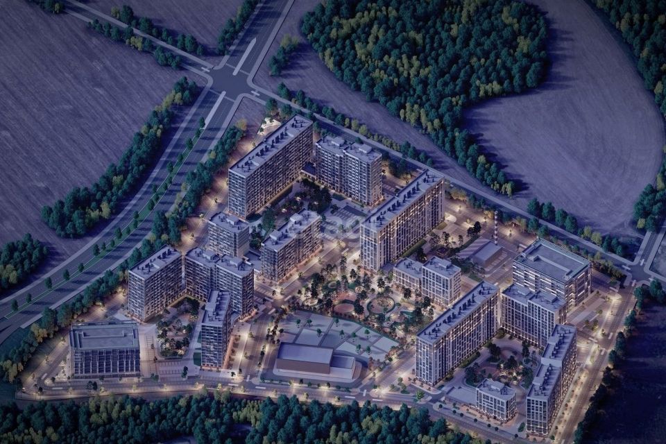 Продаётся 1-комнатная квартира, 36.95 м²