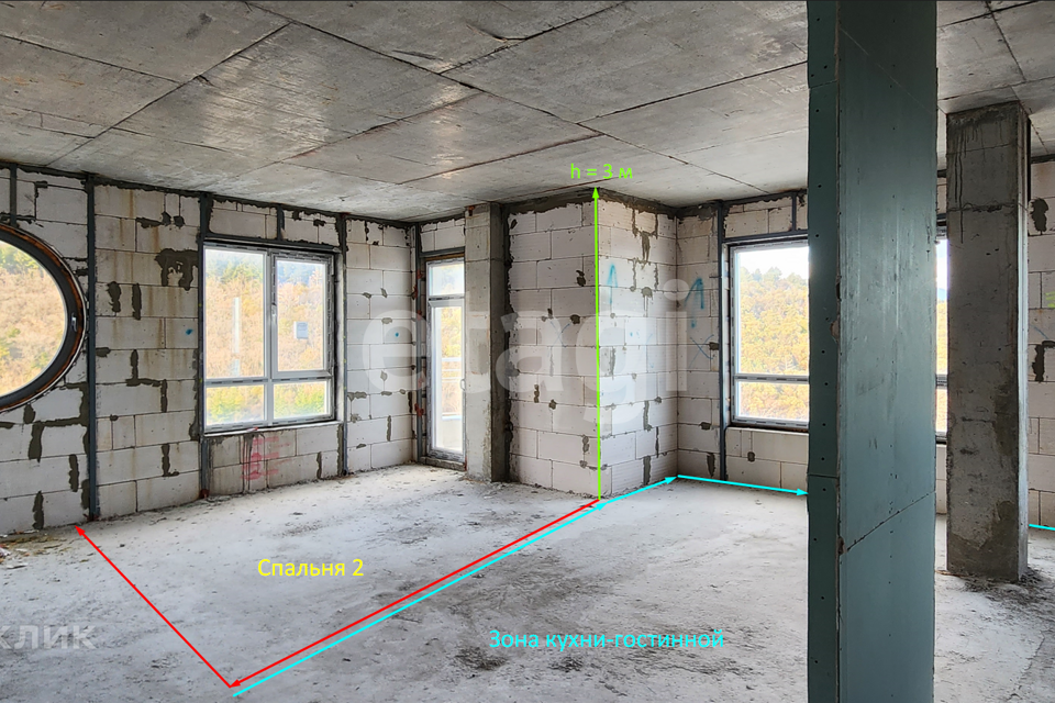 Продаётся 3-комнатная квартира, 61 м²