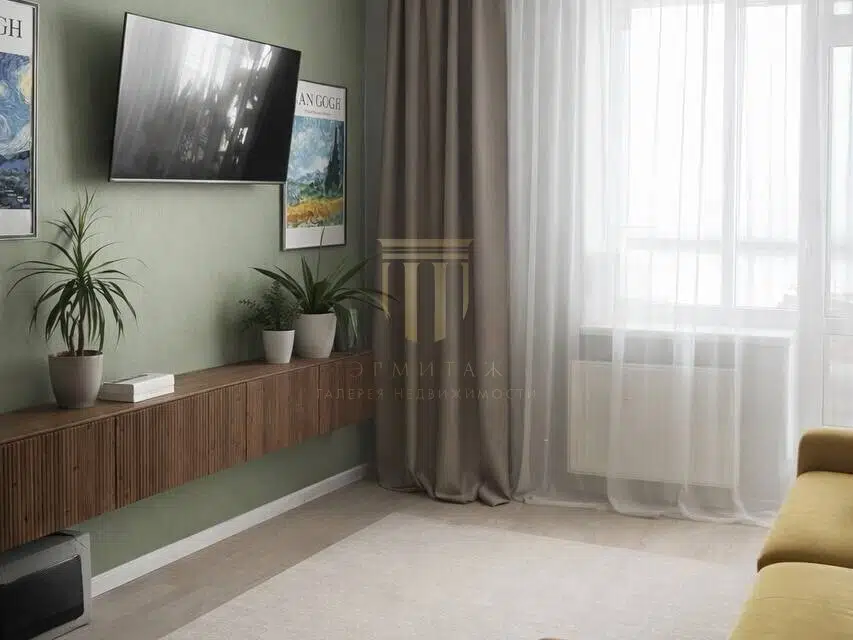 Продаётся 1-комнатная квартира, 37.7 м²