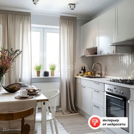 Продаётся 3-комнатная квартира, 58.2 м²