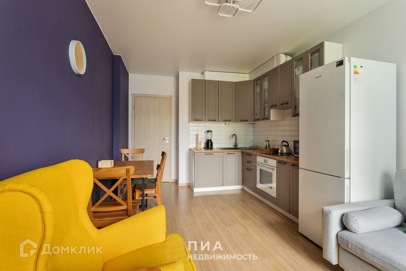Продаётся 2-комнатная квартира, 62 м²