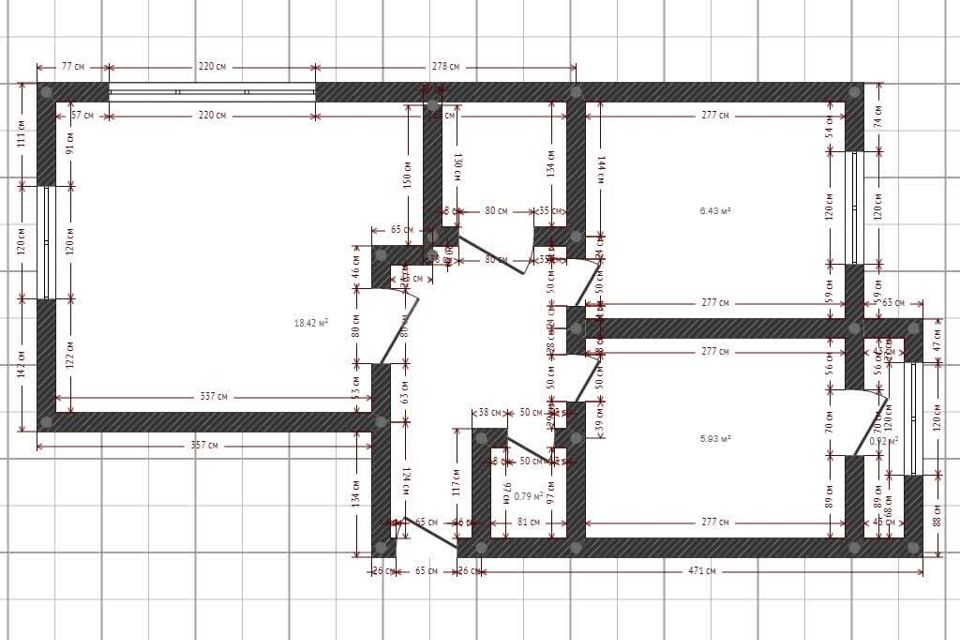 Продаётся 3-комнатная квартира, 82 м²