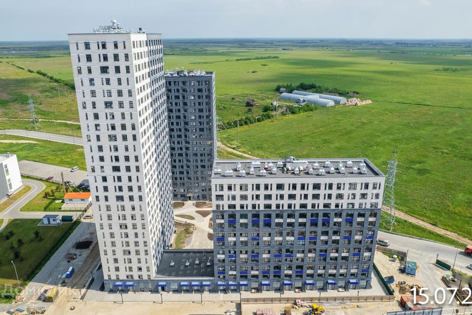 Продаётся 1-комнатная квартира, 45.1 м²