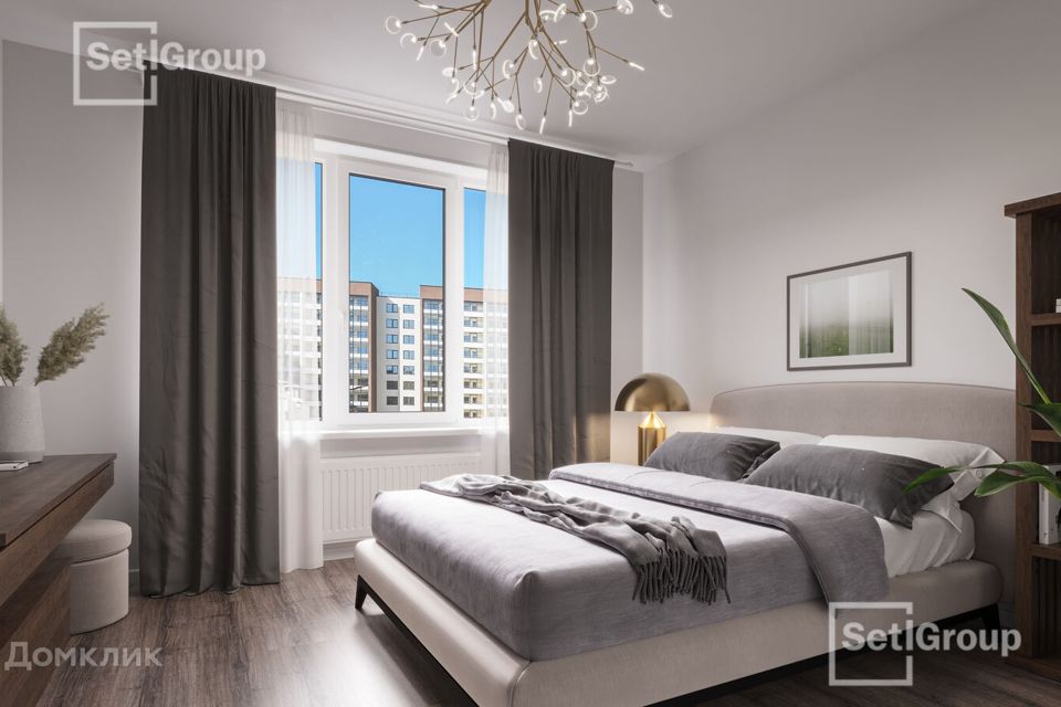 Продаётся 1-комнатная квартира, 34.11 м²