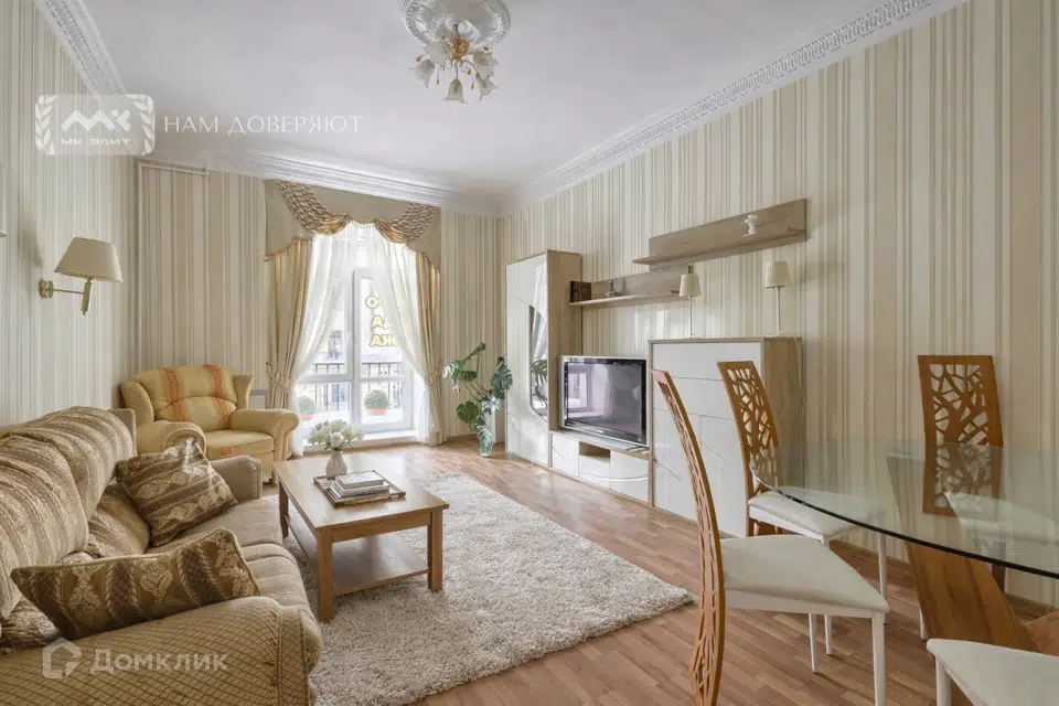 Продаётся 3-комнатная квартира, 82.2 м²
