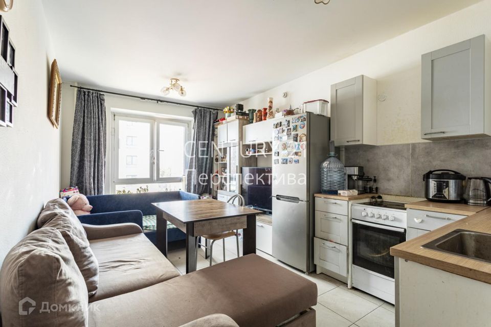 Продаётся 1-комнатная квартира, 41.8 м²