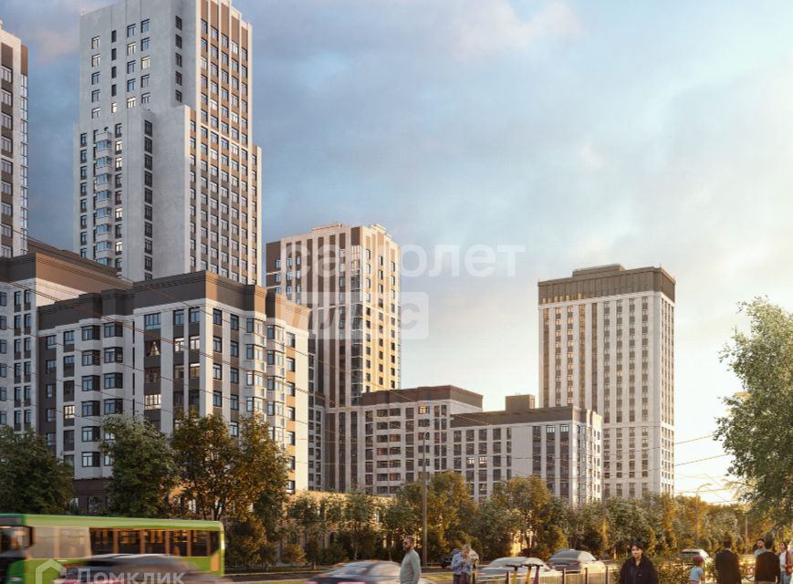 Продаётся студия, 39.6 м²