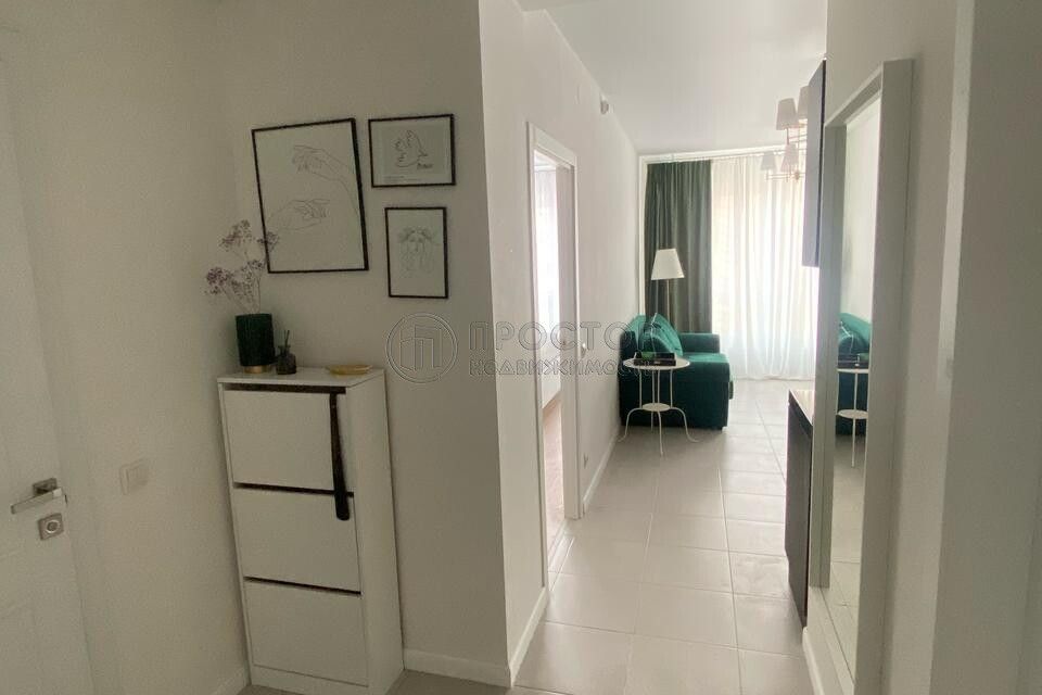 Продаётся 1-комнатная квартира, 44 м²