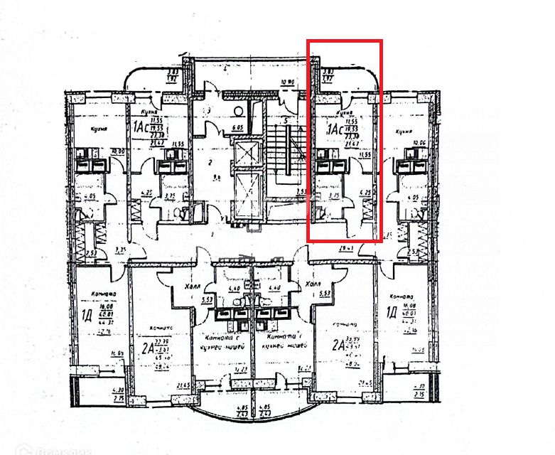 Продаётся студия, 23.38 м²