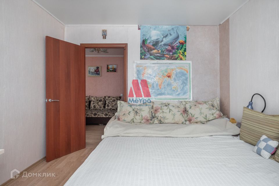 Продаётся 4-комнатная квартира, 62 м²