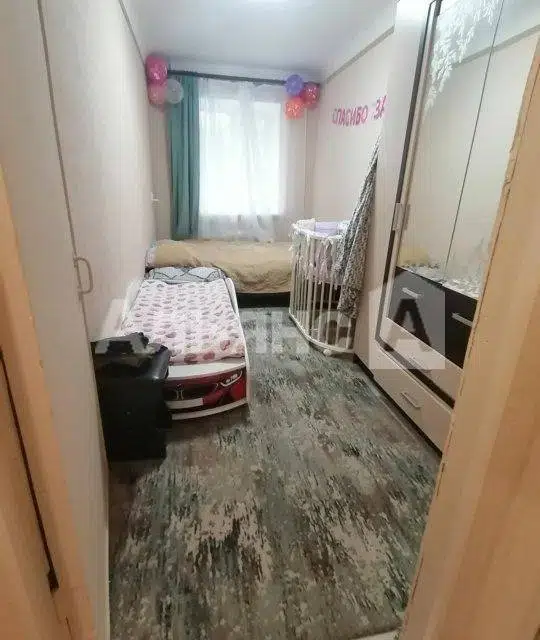 Продаётся 3-комнатная квартира, 53.9 м²