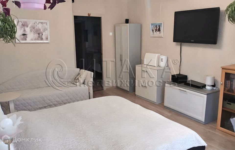 Продаётся 1-комнатная квартира, 38.1 м²