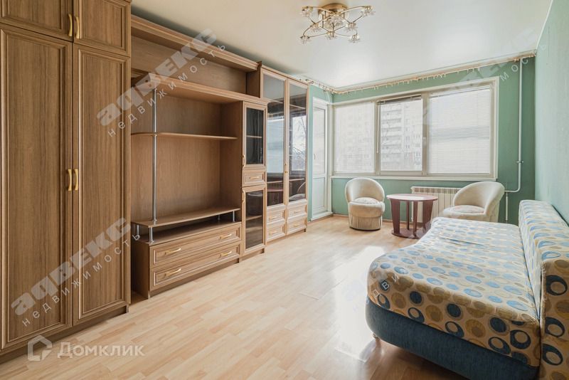 Продаётся 1-комнатная квартира, 32.2 м²