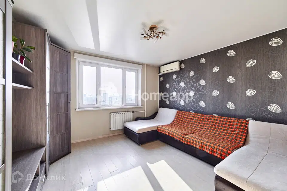 Продаётся 2-комнатная квартира, 52.6 м²