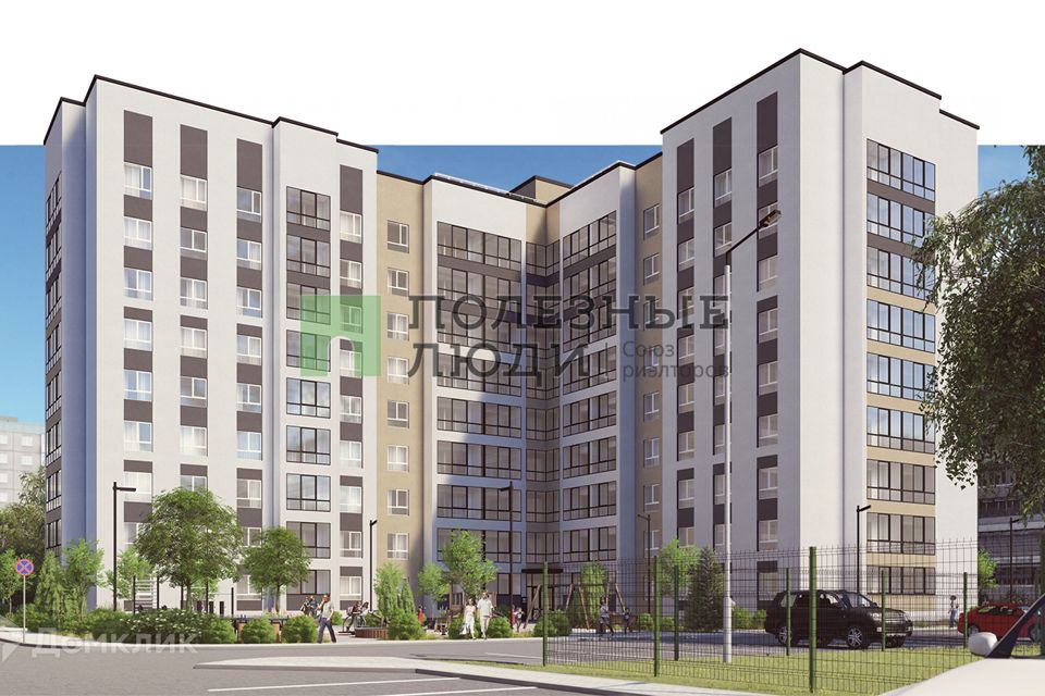 Продаётся 1-комнатная квартира, 39.7 м²