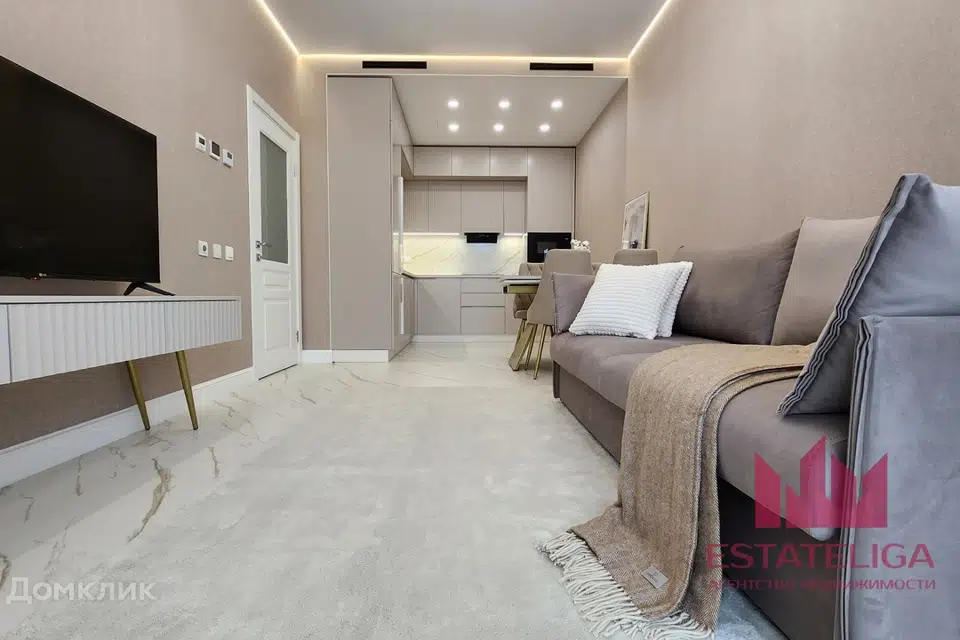 Продаётся 2-комнатная квартира, 58 м²