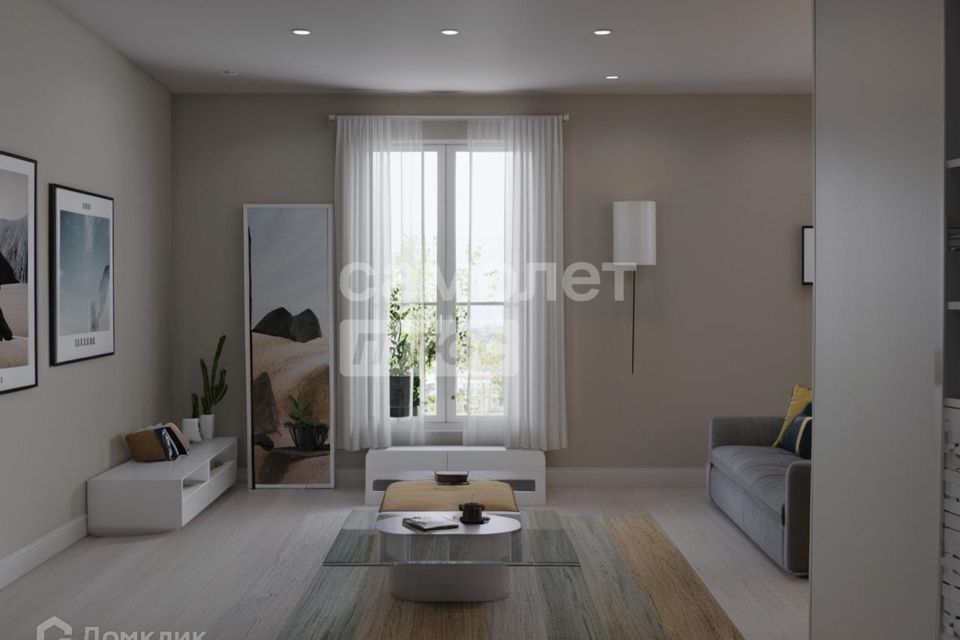 Продаётся 2-комнатная квартира, 52.91 м²